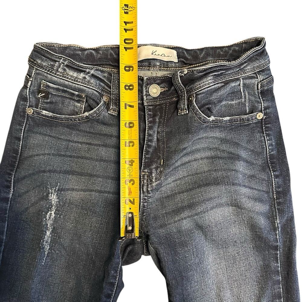 KanCan Estilo Womens Skinny Jeans 5/26 Distressed Mid Rise Stretch KC6034D - Picture 6 of 11